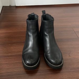 Steve Madden Black Booties